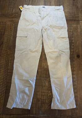 ROWM, MEN'S NEW GREYSTONE COTTON BL FLAT FRONT STRETCH FABRIC PANTS, SIZE 36/30
